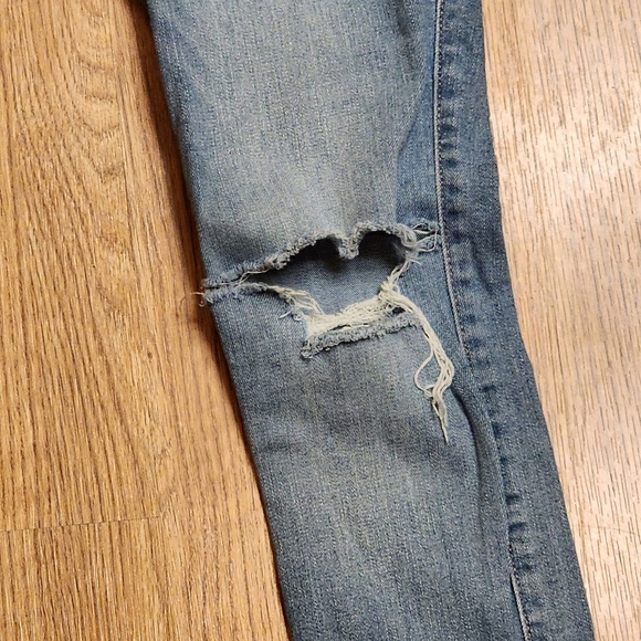 Hollister Light Wash High-rise Super Skinny Women's Blue Jeans Size 9L W29 L30 - Picture 5 of 14